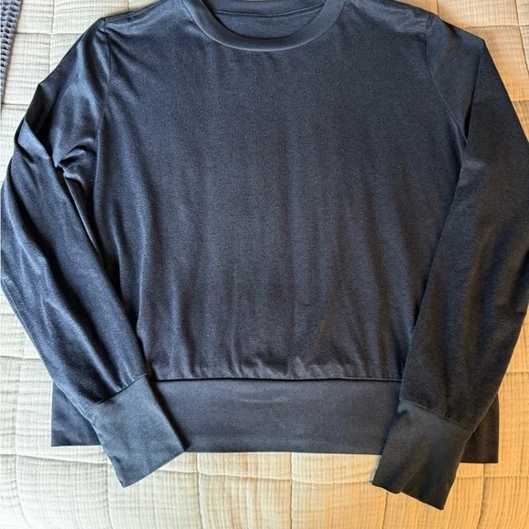 Vuori Women's Daydream Crew Ink Heather Medium - Picture 3 of 4